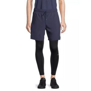 Alo Yoga Stability Pant Mens XL 2 in 1 legging layered over a short stretch run